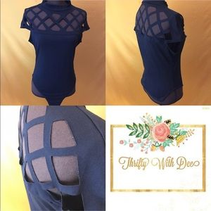 Cut Out BodySuit. New. Never Worn.